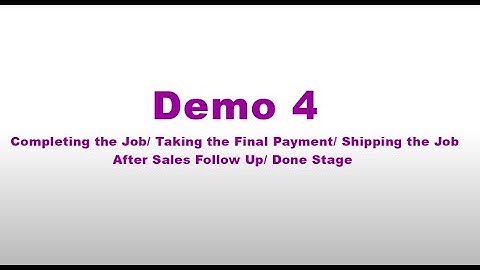 Teesom Demo Video 4 of 4