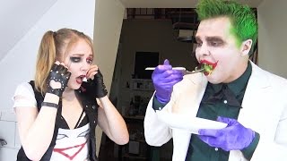 Cooking with THE JOKER & HARLEY QUINN (hilarious parody)