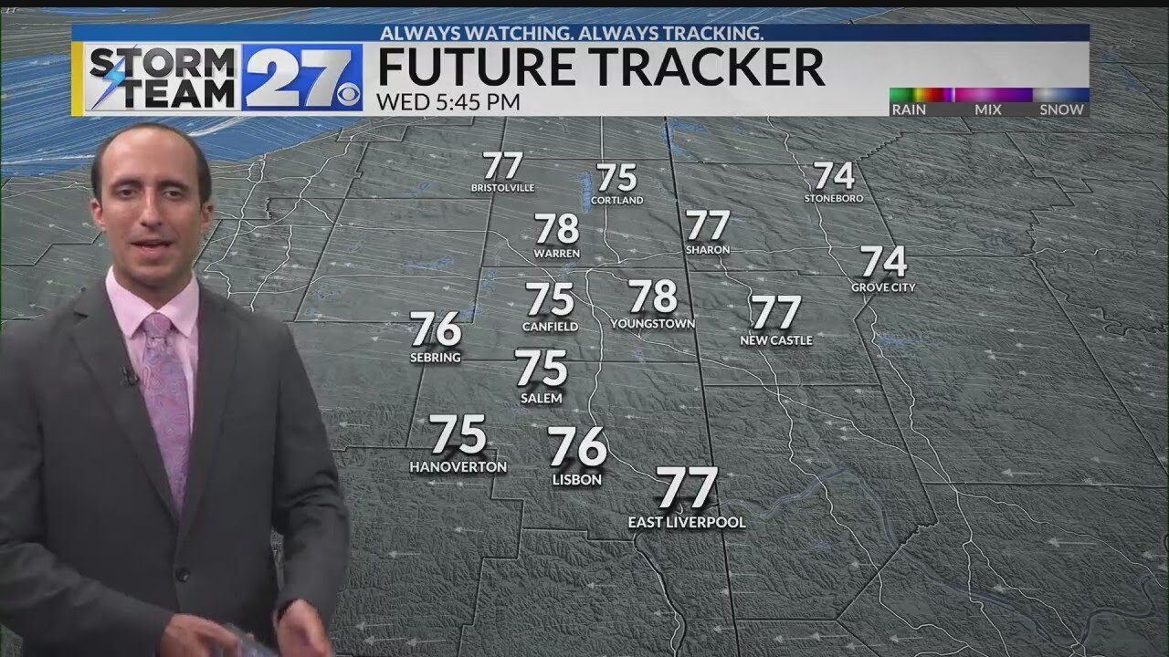 Quiet weather continues Wednesday night - YouTube