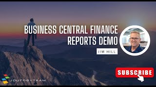 Business Central Finance Reports Demo