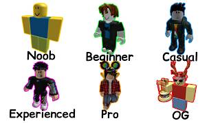 Every Level of A Roblox Player in 3 Minutes