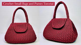 Crochet Bag Easy Tutorial for Beginners