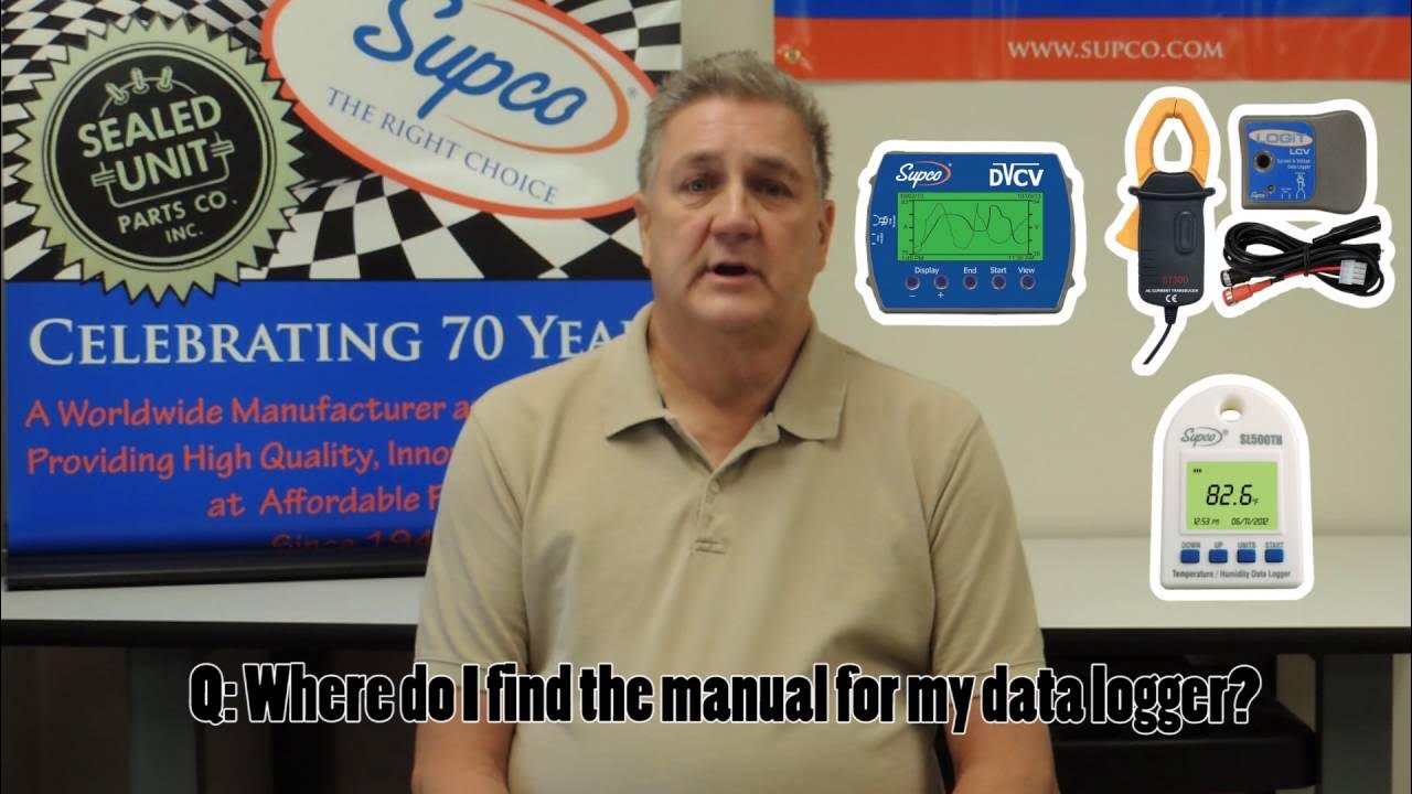 Supco SL300T Mini Data Logger for Temperature