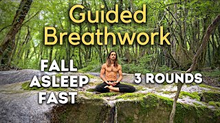 Breathing Routine To Help Fall Asleep I 1 Minute Breath Holds screenshot 2