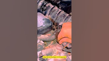 How To Car Fix Back VVTI Solenoid #carrestorationproject #carpart #mechanic