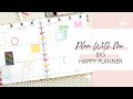 Plan With Me | BIG Happy Planner | Weekly Vertical Planner Layout | Functional + Decorative Stickers