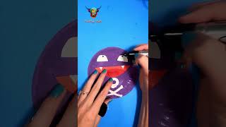 POISON-TYPE POKéMON. / POKéMON. KOFFING. #pokemon #paperplatecrafts #koffing