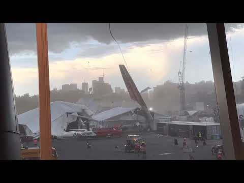 Major weather event wreaks havoc to Team Canada’s SailGP wing sails on Sydney Harbour