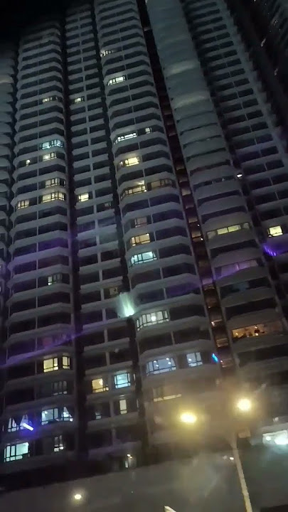 wandering at night around  KUALA LUMPUR, MALAYSIA