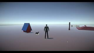 Pet bunny for Sinespace using subsumption architecture AI