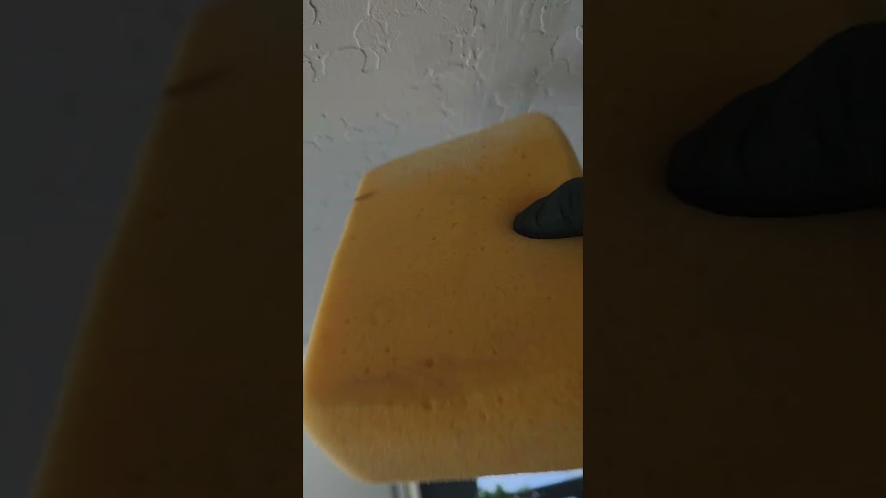 fixing a settling crack in the sealing