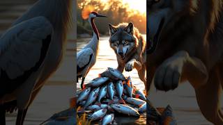 A amazing story of Saras and the Wolf #ai #shorts