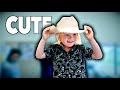 THE CUTEST LITTLE COWBOY EVER! (With a Cough) | Dr. Paul