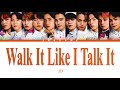 JO1 &quot;Walk It Like I Talk It&quot; Color Coded Lyrics/パート割歌詞