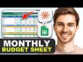 How to Create a Monthly Budget in Google Sheets with Claude AI in 2026