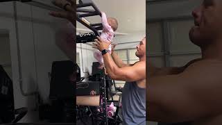 He is the Next Mr. Olympia 😨 #trend #gym #bodybuilding #workout #viral #gymmotivation #baby #shorts