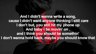 Justin Bieber - love yourself (HD Lyrics)