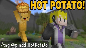 Hot Potato Minigame Command Tutorial for Minecraft Bedrock