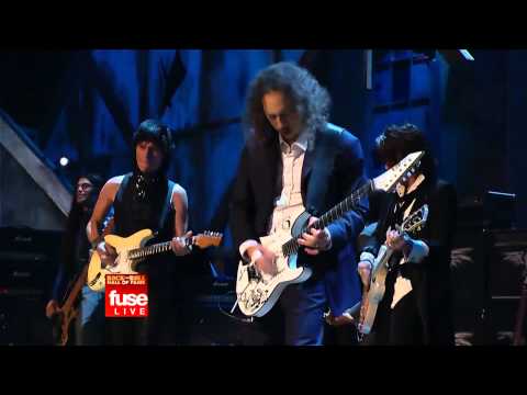 Metallica Jeff Beck Jimmy Page Rock and Roll Hall of Fame Ceremony 2009