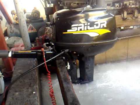 Motor de popa Sailor 9.8HP na Boreal Nutica