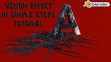 Venom effect in simple steps | Blender tutorial