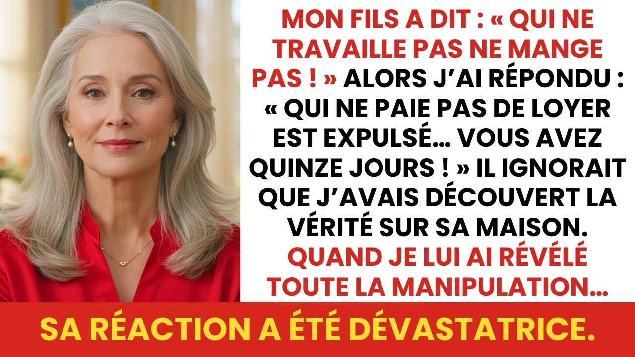 « Maman, nous pouvons monter. C’est urgent. » Quand Bruno et Camille ont débarqué chez moi avec leurs valises, j’ai cru à une vraie crise : un problème de structure, quelques semaines de travaux,...