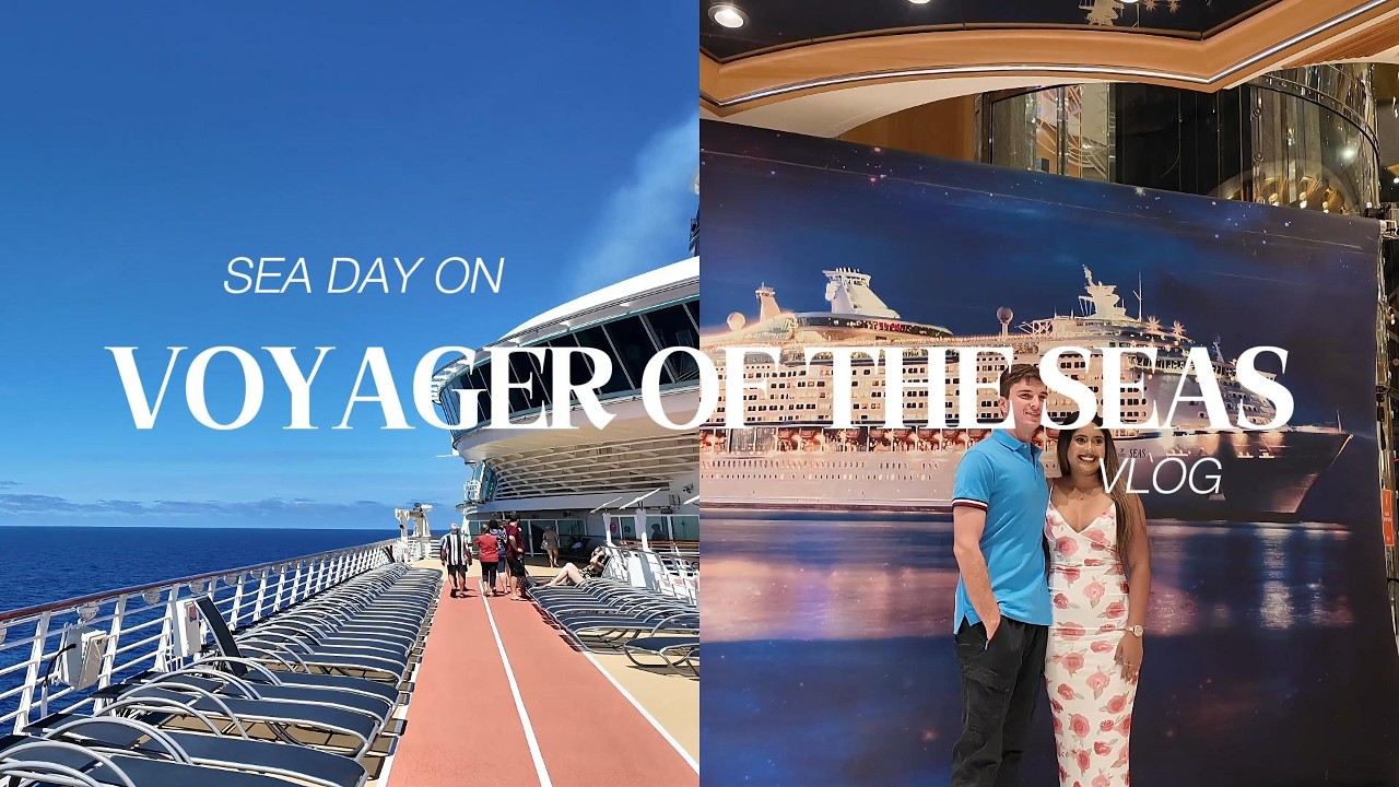 What a Sea Day Is Like on Voyager of the Seas 🚢 | 7-Night South Pacific Cruise 🌴