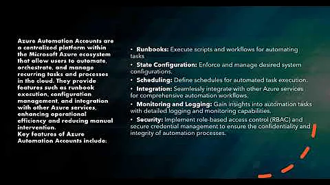 Azure Automation Accounts Process Automation Overview