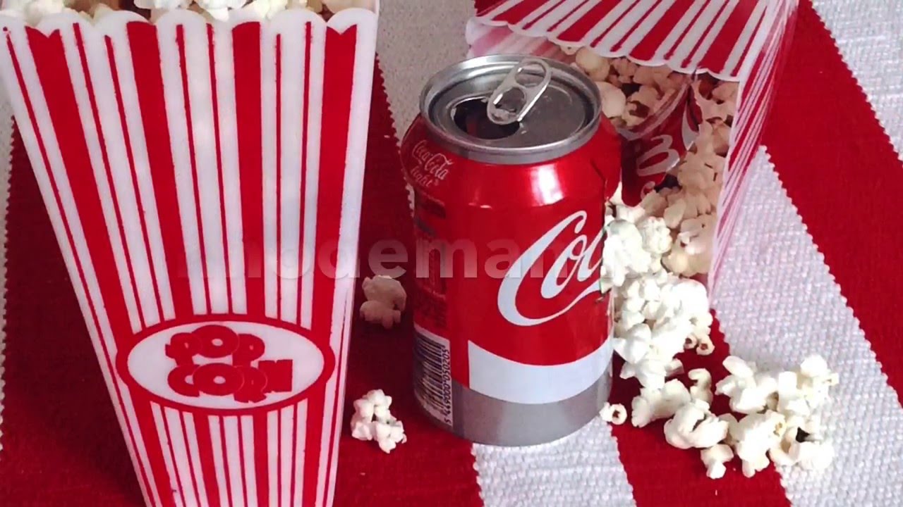 Cómo hacer palomitas en una lata de Coca-Cola. Increíble! - YouTube