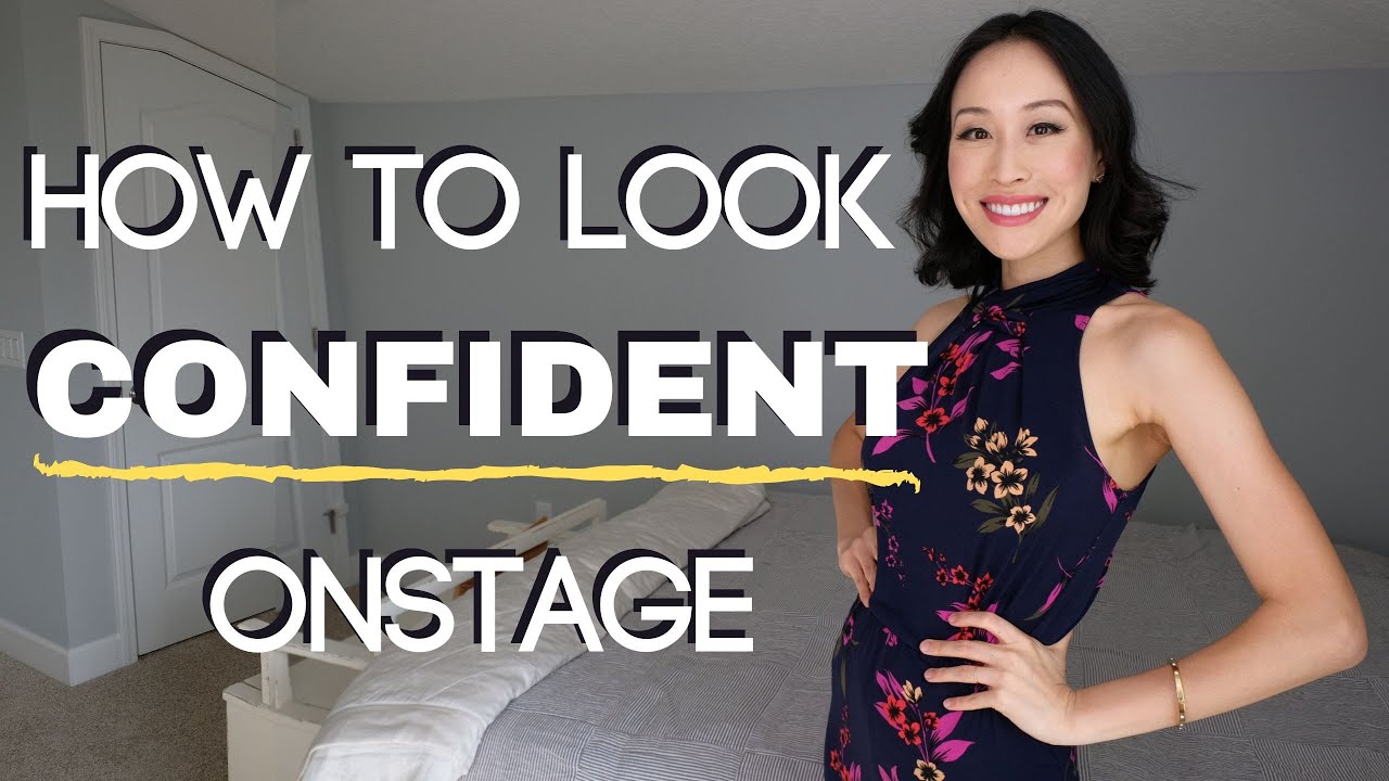 How To Look More Confident Onstage