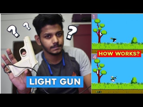 How Duck Hunt Gun Works ? Light Gun Explained!!!