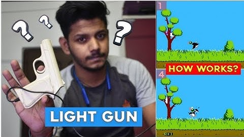 How Duck Hunt Gun Works ? Light Gun Explained!!!
