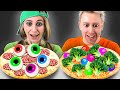 Pizza Challenge Mukbang by HaHaHamsters