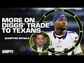 FULL REACTION: Stefon Diggs traded to the Texans   Adam Schefter gives the details | NFL Live