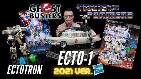 【開箱片】孩之寶【捉鬼敢死隊x變形金剛2021】HASBRO【GHOSTBUSTERS x THE TRANSFORMERS 】ECTOTRON ECTO-1 UNBOXING & REVIEW