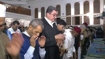 القارئ مصطفى أمنشار   ختم القرآن الكريم في صلاة التراويح لشهر رمضان 1444 بمسجد البعث