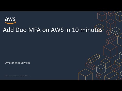 Add Duo MFA on AWS in 10 Minutes