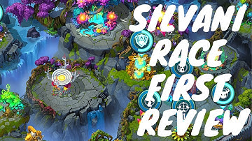 Silvani race first review - battles with all other 4 races - Art of Conquest