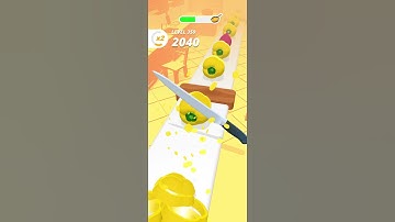 slice it all game! very satisfying and relaxing ASMR slicing video 337