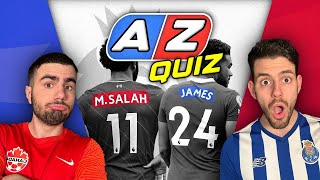 Can You Complete This A-Z PL NAMES Quiz?