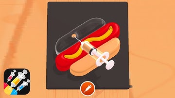 Jelly Dye 💉 All Levels New Update - iOS / Android Mobile Gameplay (Levels 1 - 4)