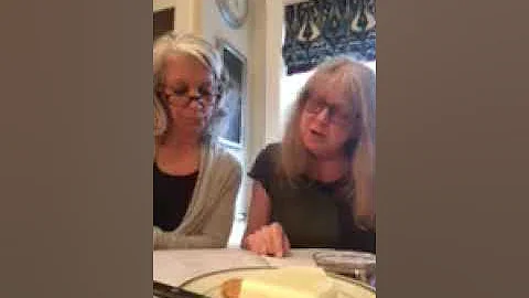 RoseMarie Garner and Deborah Cronin preparing for ...