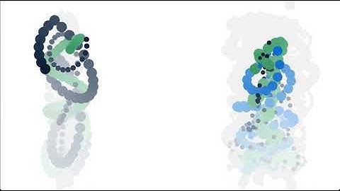 Particle Attraction — JS + Canvas