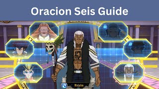 Oracion Seis Guide ( Hoteye, Cobra, Brain ) - Fairy Tail Fierce Fight