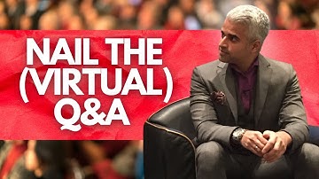 Answer Impromptu Questions: Nail the (Virtual) Presentation Q&A