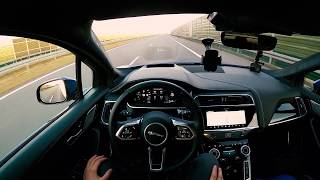 "AUTOPILOT" in Jaguar I-Pace - TIMELAPSE Does Jaguar I Pace Have Autopilot