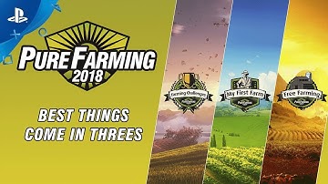 Pure Farming 2018 - Best Things Come in Threes Trailer | PS4