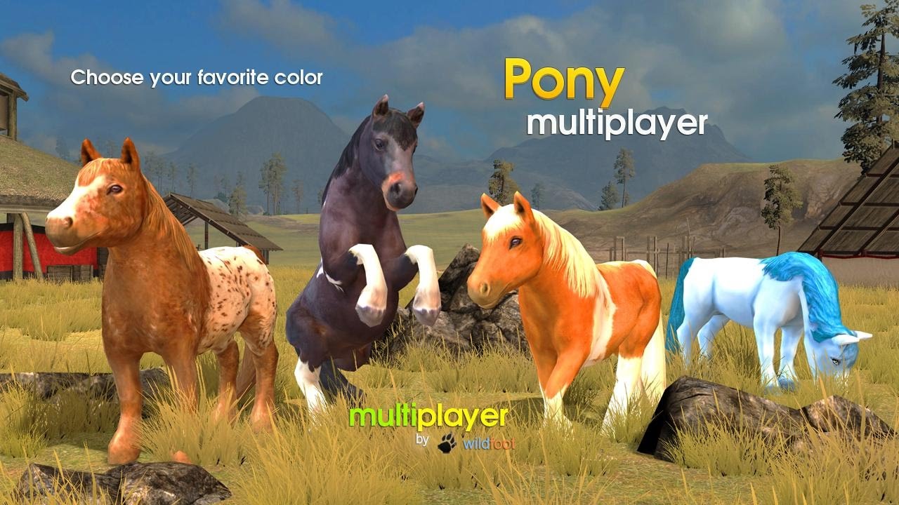 🐴👍Pony MultiplayerПони Мультиплеер By Wild Foot GamesAndroid YouTube