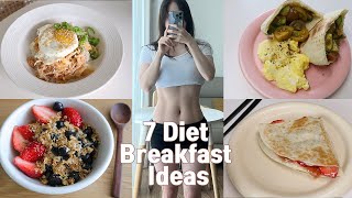 7 healthy breakfast ideas in under 10 minutes! Realistic and easy recipes🥑🍓🥙