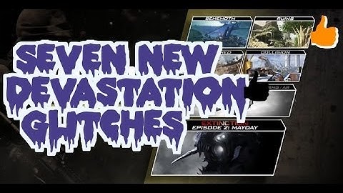 COD: Ghost Glitches - 7 Devastation Map Glitches! - Unearthed, Collision, Behemoth, and Ruins